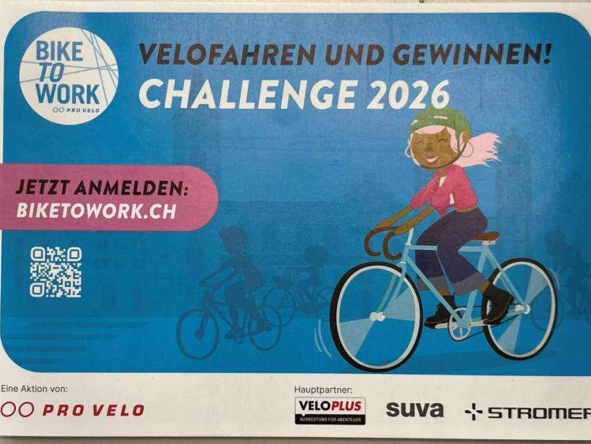 Bewegung, Teamgeist und Freude – das ist bike to work!